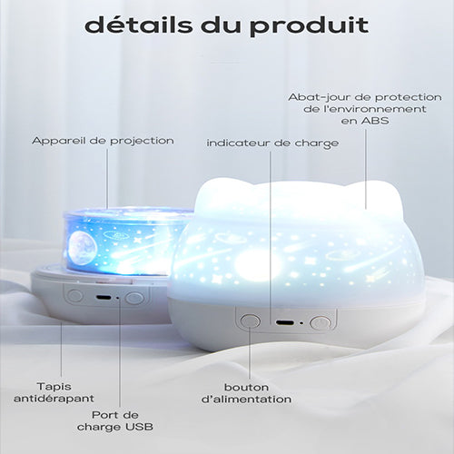 Veilleuse Projection Bébé