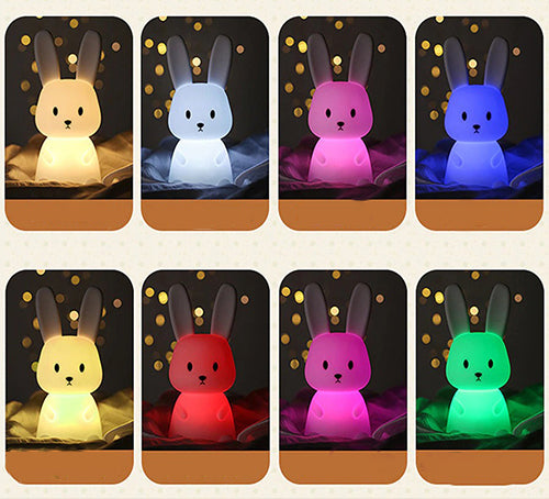 Veilleuse Lapin Bébé - "Ninou"